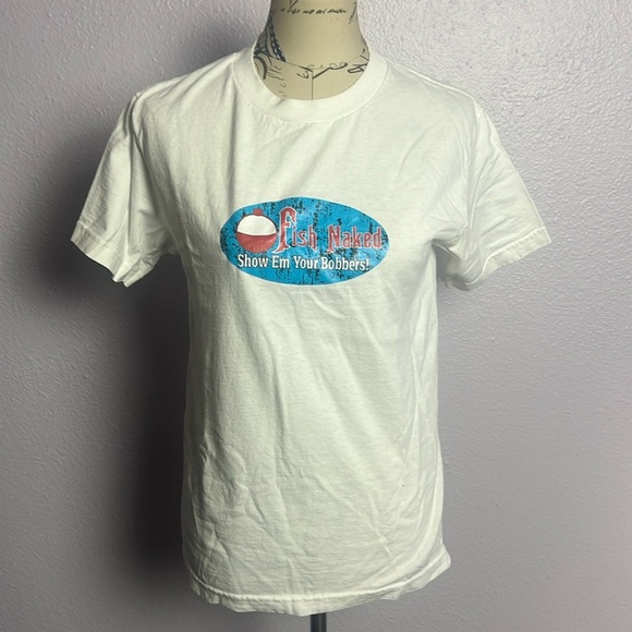 Alstyle Tops - Women’s Fish Naked Tee